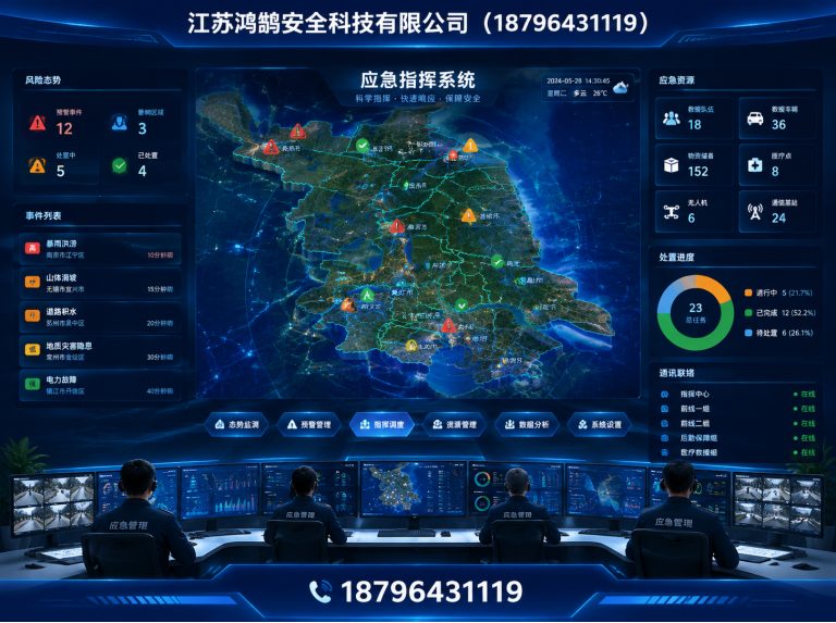 衡水消防通信指挥展示图