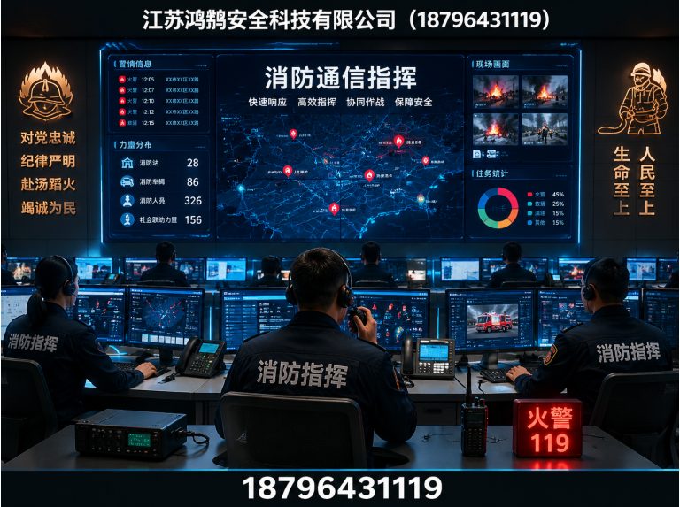 衡水应急指挥系统展示图